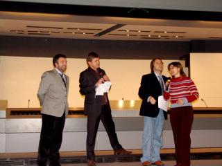 Giovanni Lodetti e Onoria Neri premiati per il loro impegno sociale e per l'aiuto nelle attivit del Cus Milano