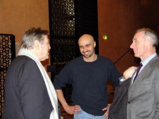 Rino Tommasi con il nostro vice Presidente Castelli prima della cerimonia