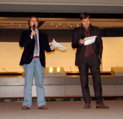 Vincenzo Sabatini e Gianluca Rossi: i presentatori della cerimonia